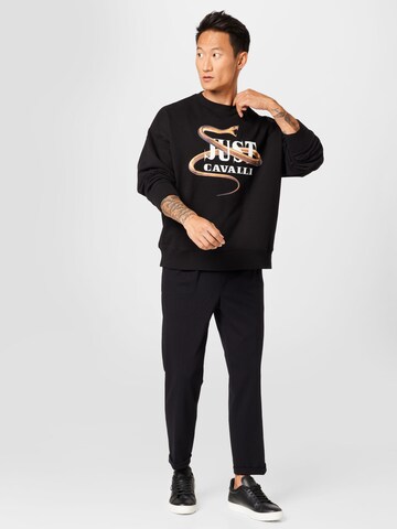 Just CavalliSweater majica - crna boja