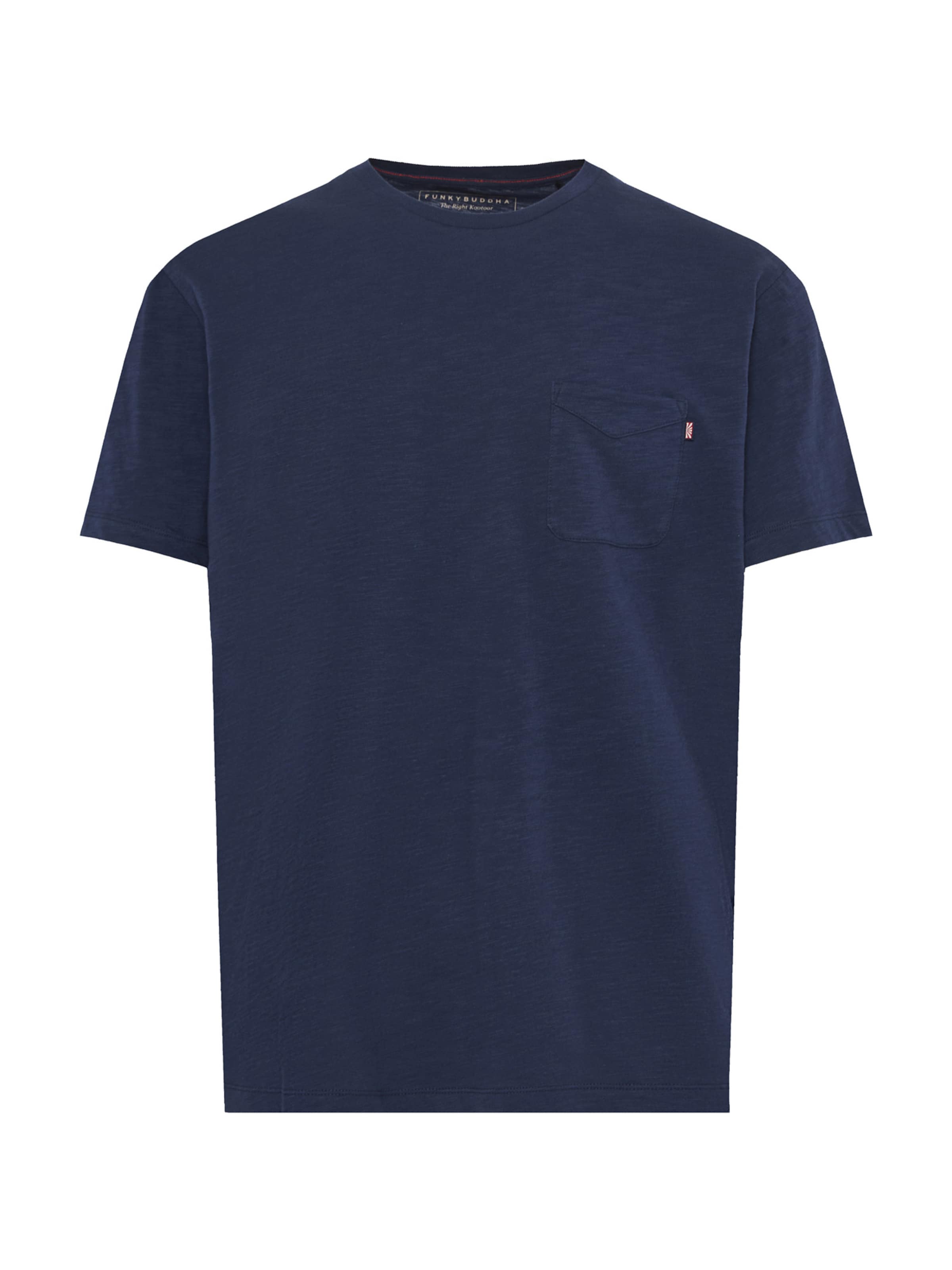 Funky Buddha Póló - kék: elől