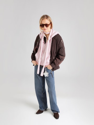 Abercrombie & Fitch Mikina 'ICON SUNDAY' – pink