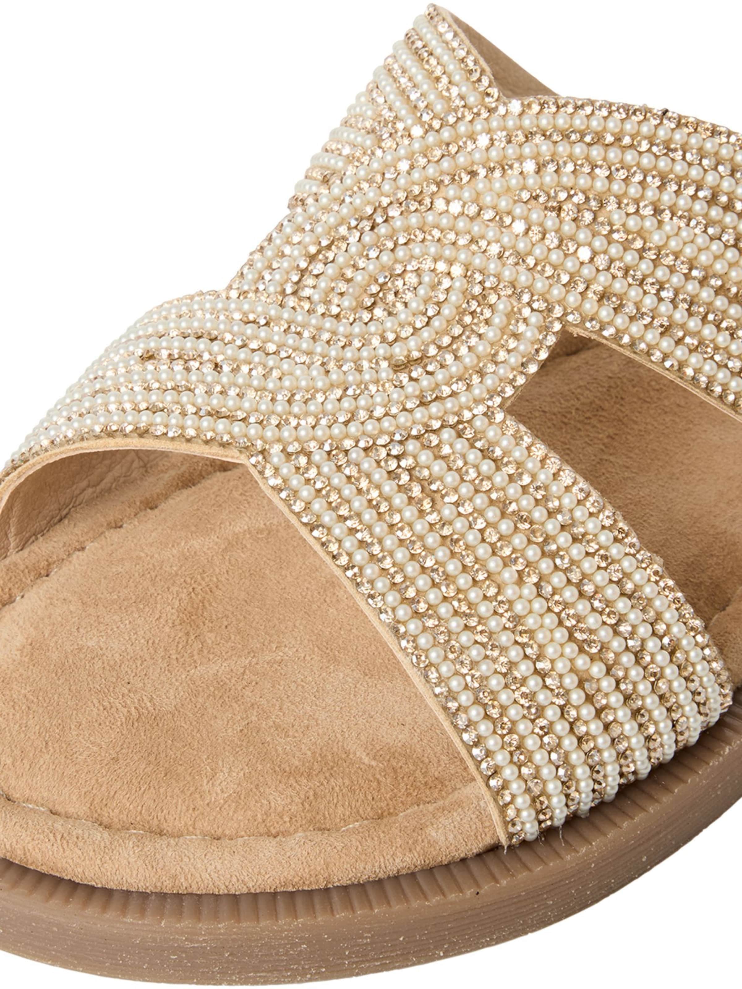 Tamaris Mules in Beige