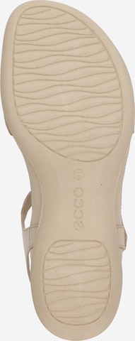 ECCO Sandalen met riem 'Flash' in Beige