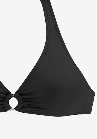 Triangle Hauts de bikini LASCANA en noir