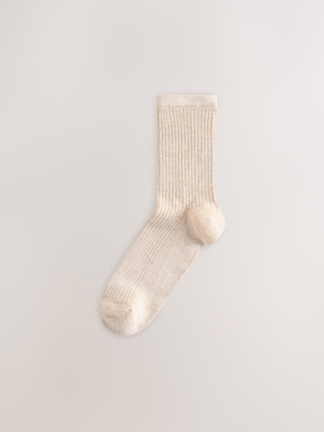 Chaussettes Next en beige