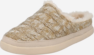 TOMS Slippers 'SAGE' in Beige: front