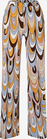 Ana Alcazar Loose fit Pants ' Kibori ' in Mixed colors: front