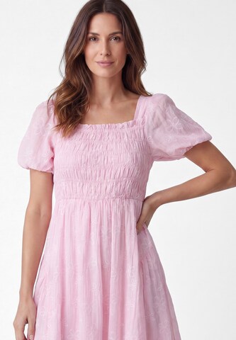 Robe Usha en rose