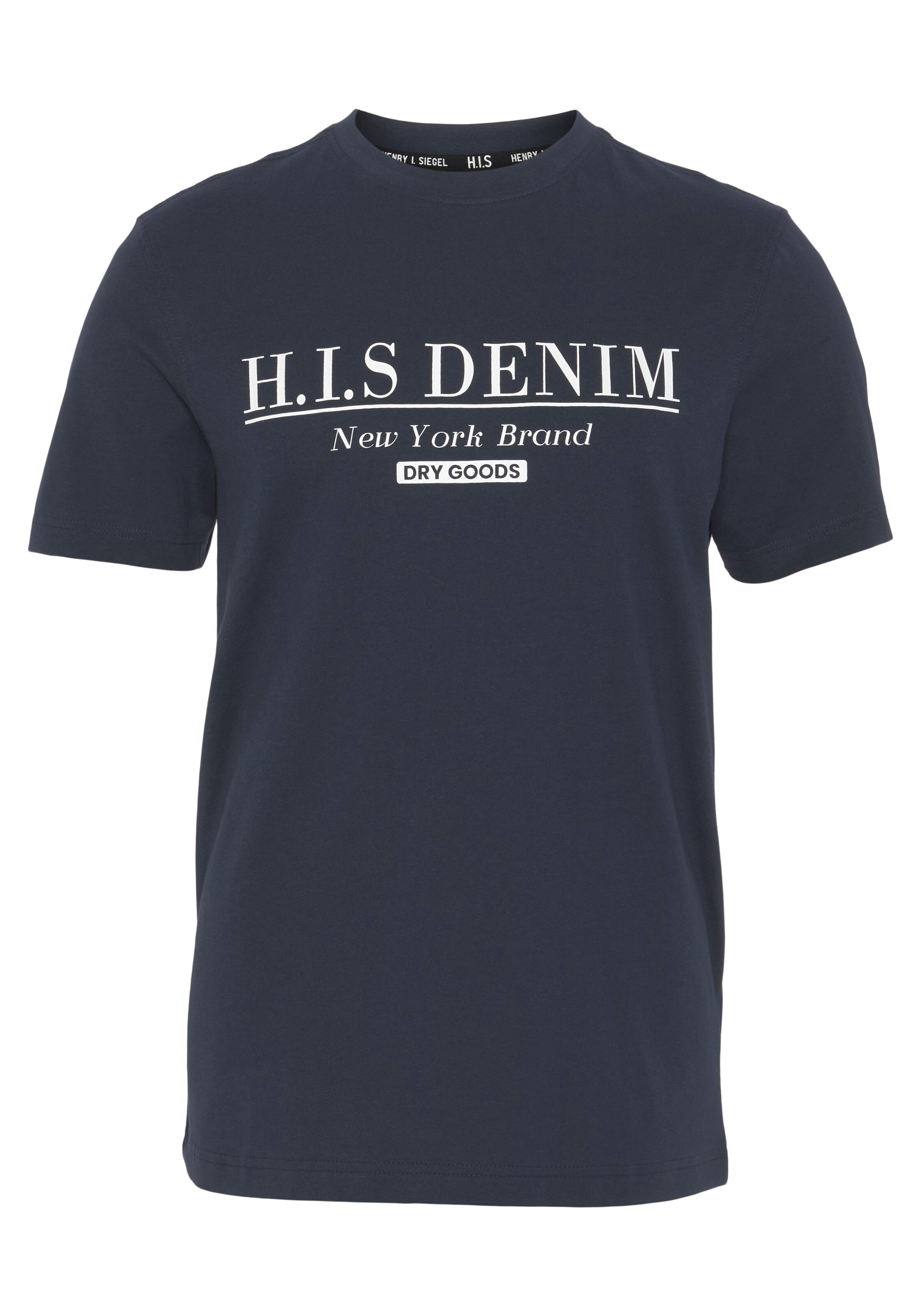 H.I.S Shirt in Blue: front