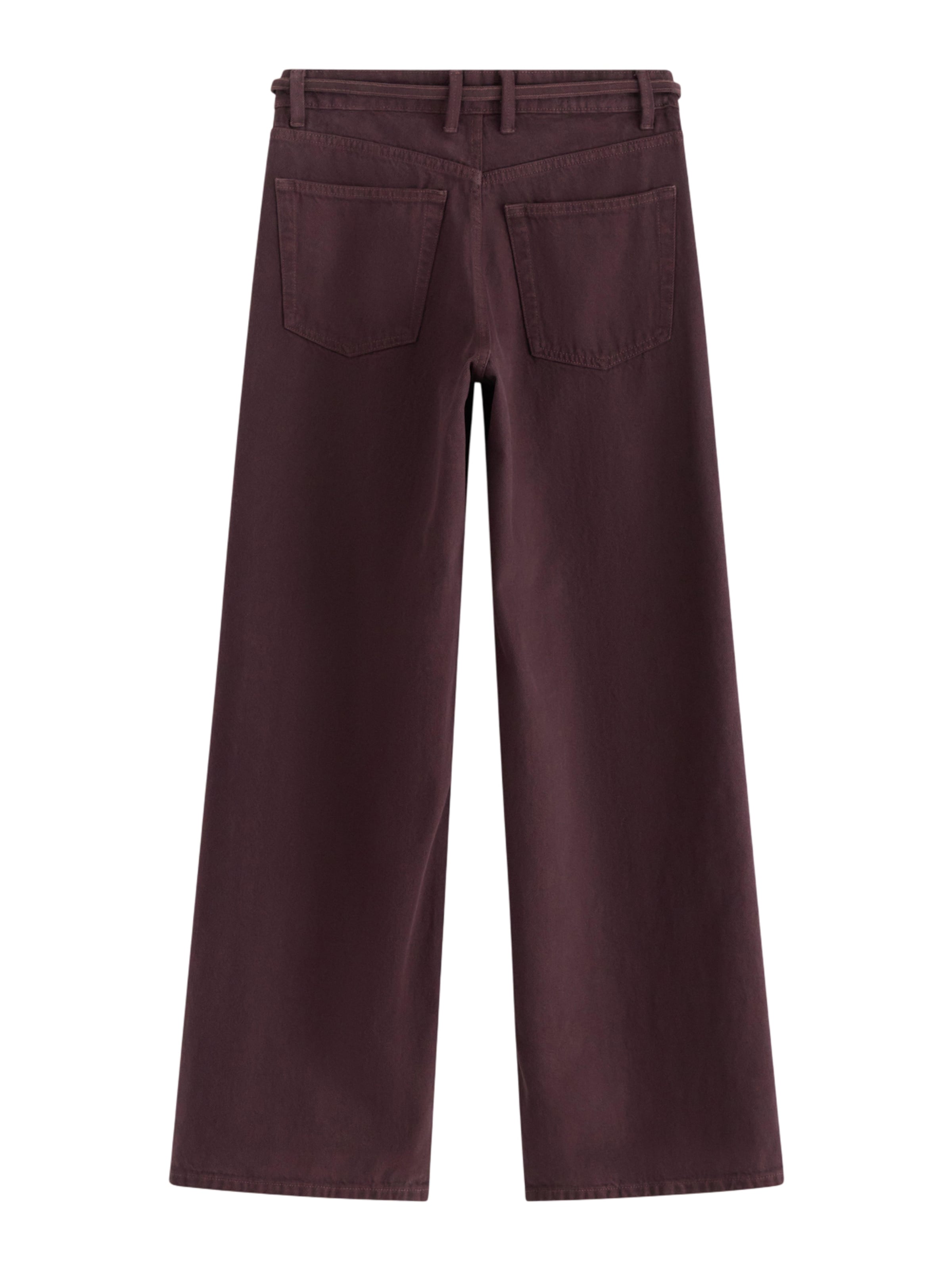 Lindex Loose fit Jeans 'Johanna' in Red