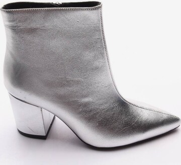 Anine Bing Dress Boots in 36 in Silver: front