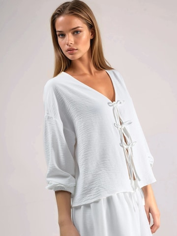 Hiccup Blouse in White
