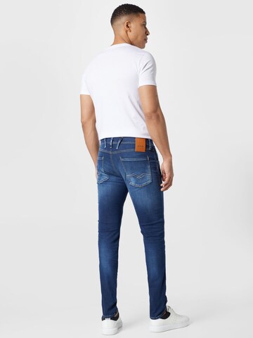 REPLAY Slimfit Jeans 'Anbass' in Blau