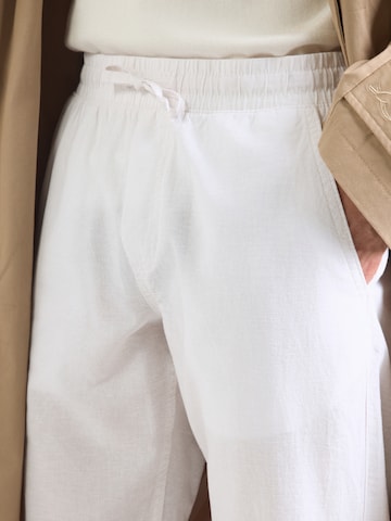 JACK & JONES Szabványos Nadrág 'JWHKANE PAROS' - fehér