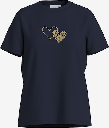 VILA - Camiseta 'VIPURE FOIL' en azul: frente