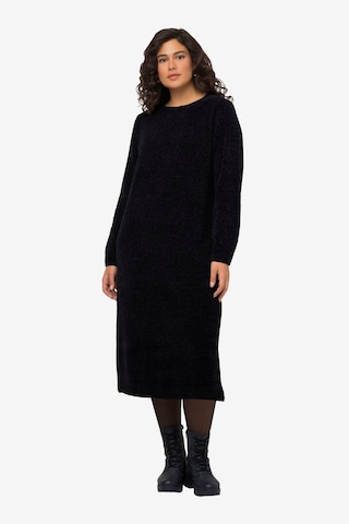 Ulla Popken Knitted dress in Blue