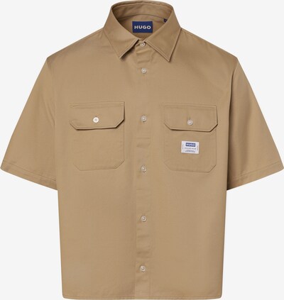 HUGO Button Up Shirt ' Ekyno ' in Beige / Blue / White, Item view