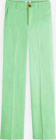 SCOTCH & SODA Regular Pantalon 'Edie' in Groen: voorkant