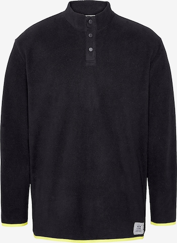Tommy Jeans Shirt 'Mock' in Black: front