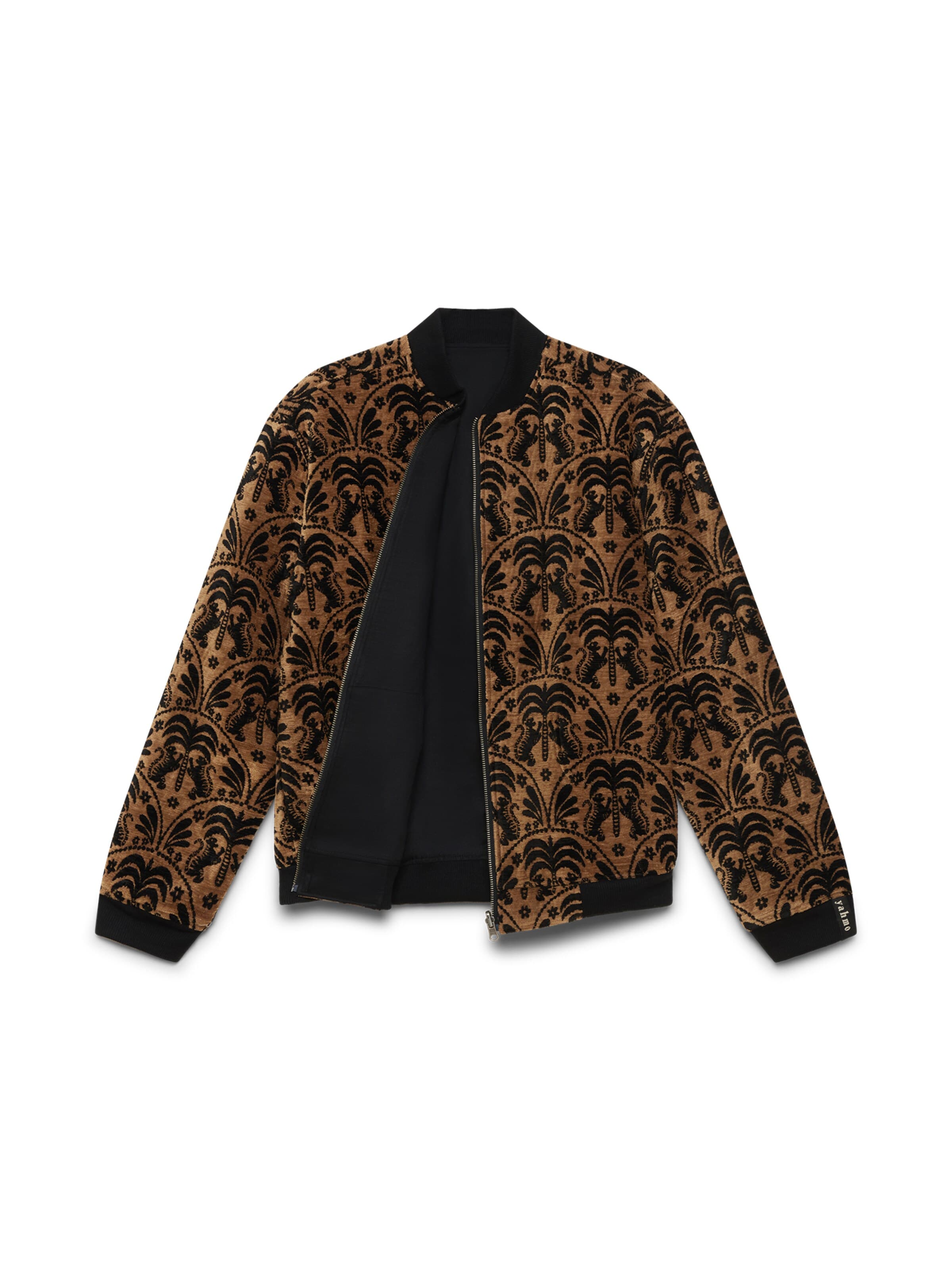 Yahmo Between-season jacket 'Siggi' in Brown: front