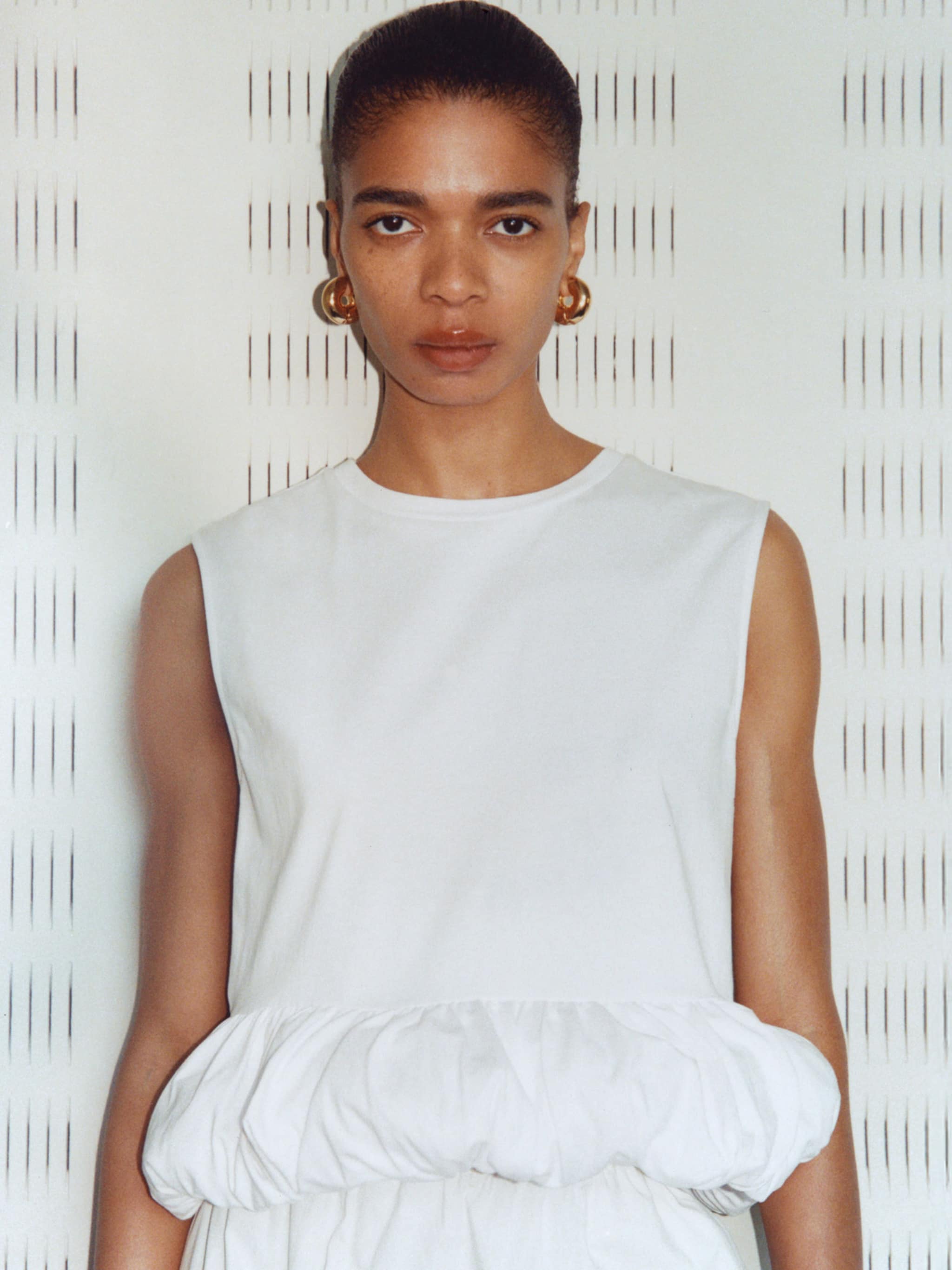 EDITED Producten Shirt 'Davinia' Wit