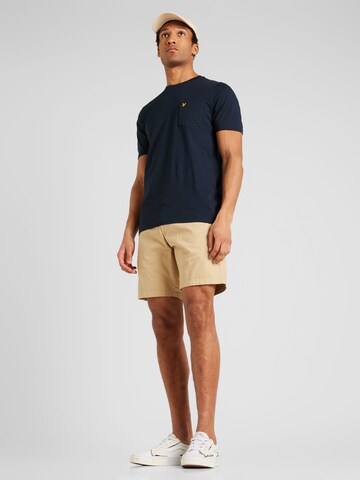 Lyle & Scott Tričko – modrá