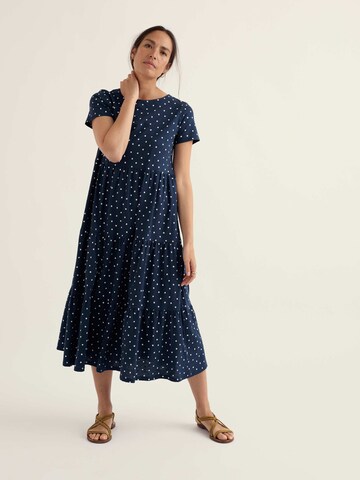 Seasalt Cornwall Mekko 'Line Strokes' värissä sininen: etupuoli