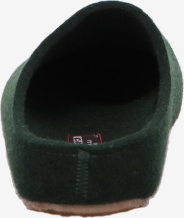 HAFLINGER Slippers in Green