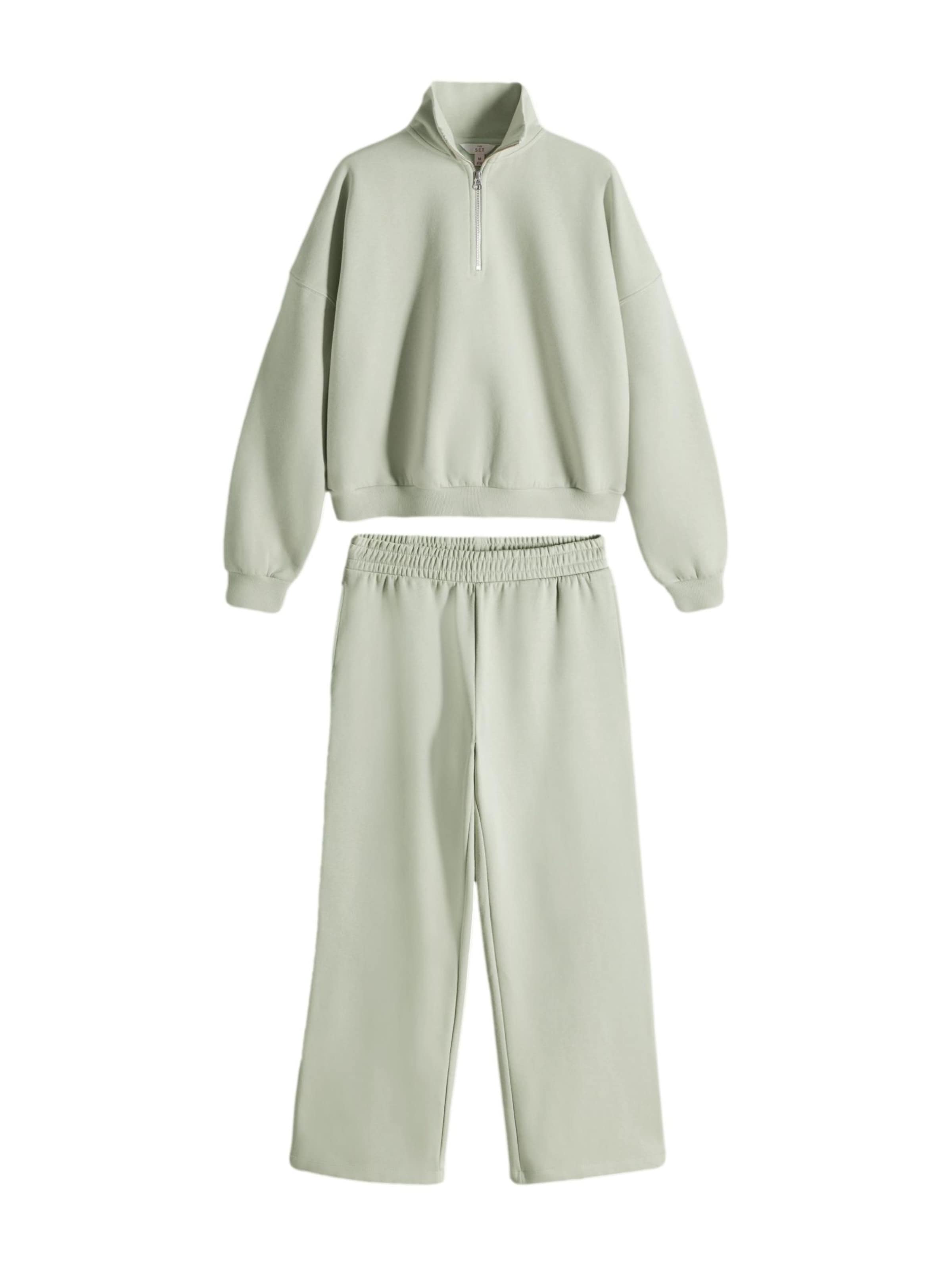 Survêtement The Set en vert : devant