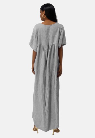 Elara Dress in Grey