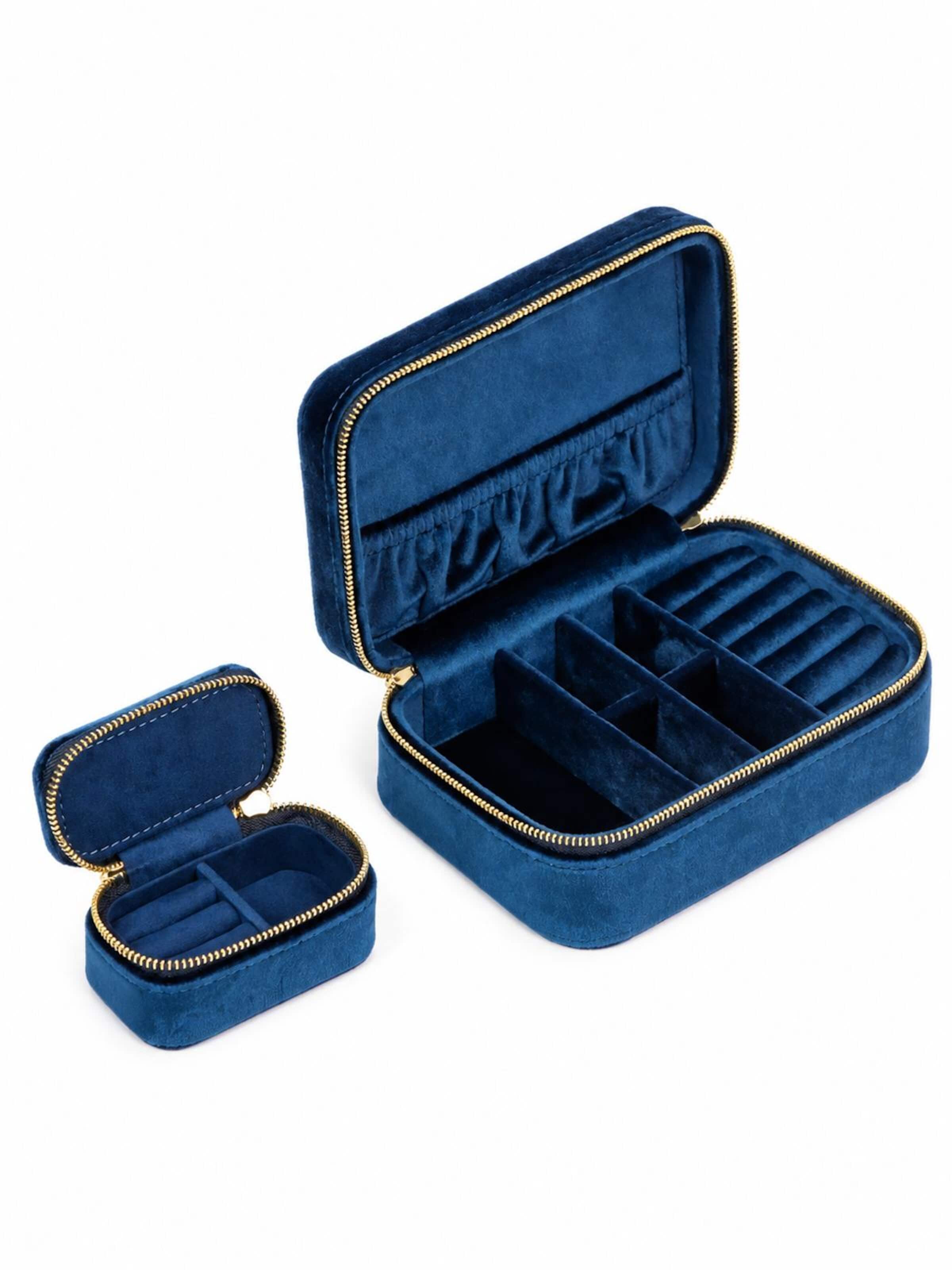 Boîte à bijoux LanLivia en bleu