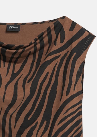 s.Oliver BLACK LABEL Top in Brown