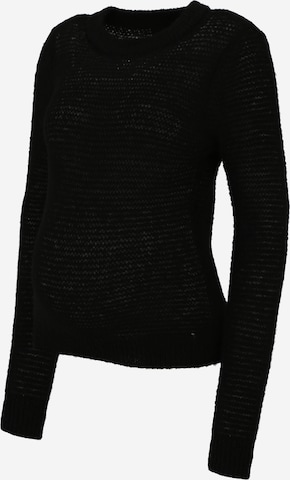 Vero Moda Maternity Pullover  'CASH' in Schwarz: predná strana