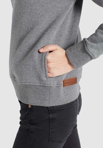 khujo Sweatshirt 'Lisel' in Grau