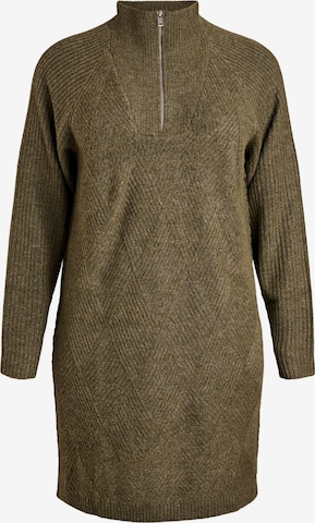 žalia Zizzi Megzta suknelė 'Mziggi': priekis