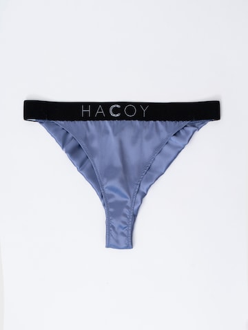 Slip 'Invisible' HACOY en bleu : devant