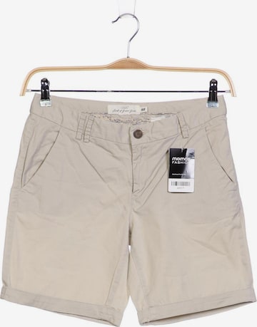 H&M Shorts in L in Beige: front
