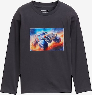 TOM TAILOR Shirt in Grau: Vorderseite