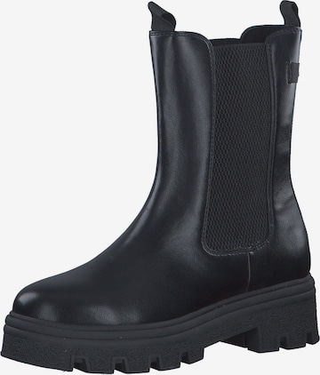 s.Oliver Chelsea Boots in Black: front