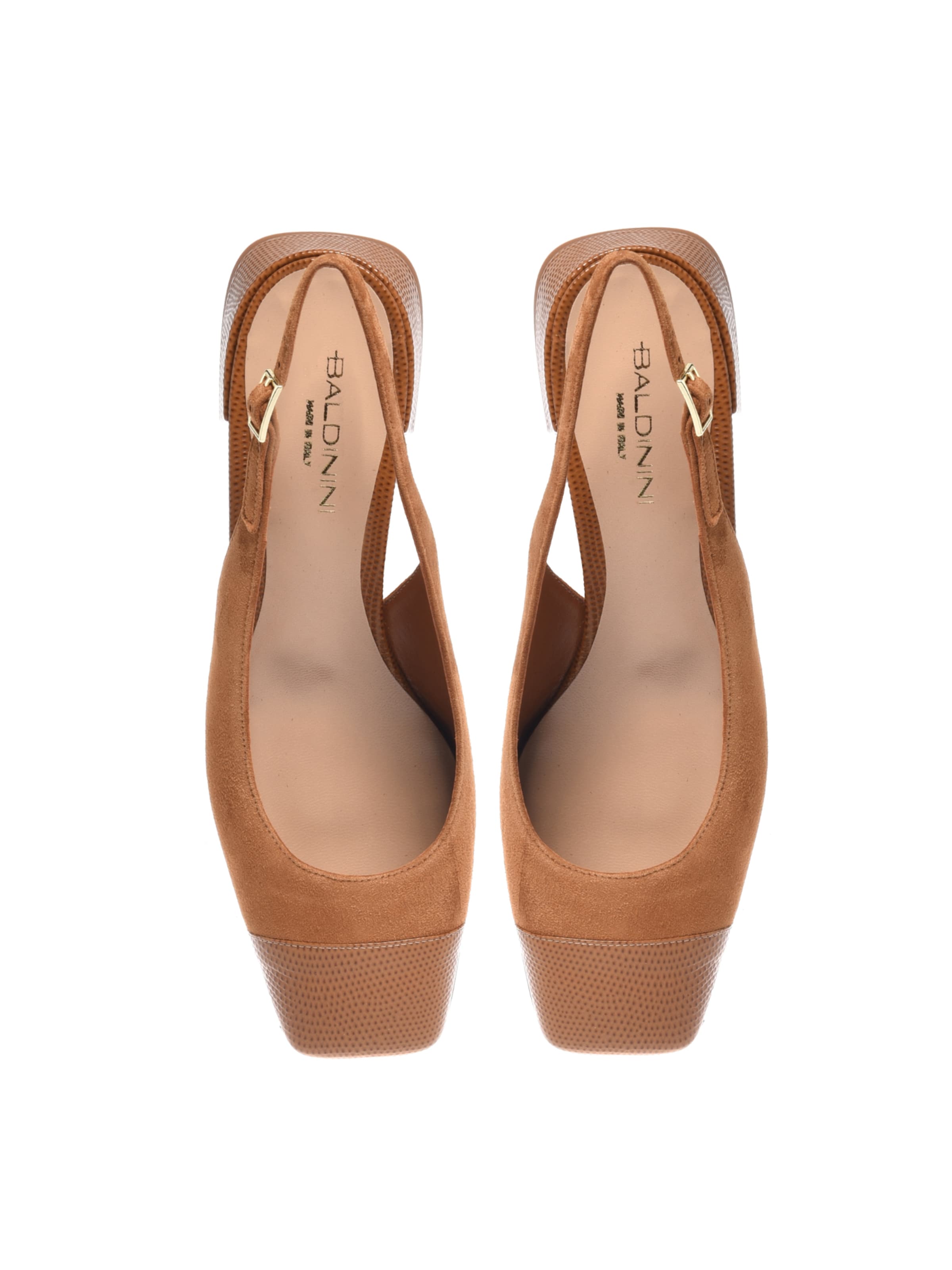BALDININI Slingpumps in Bruin
