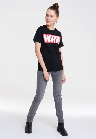 LOGOSHIRT Shirt 'Marvel Comics' in Mixed colors