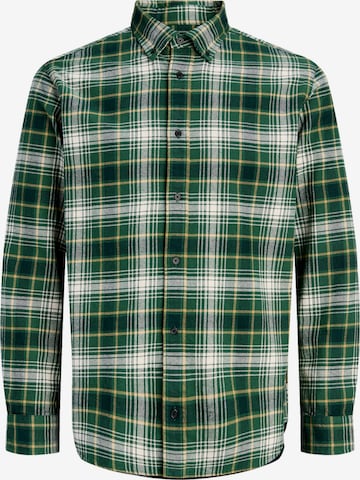 JACK & JONES Hemd 'JPRBluharvey' in Grün: Vorderseite