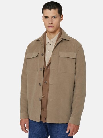 Boggi Milano Between-Season Jacket in Brown: front