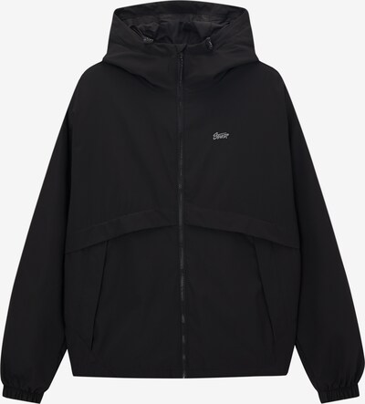 Pull&Bear Between-Season Jacket in Grey / Black, Item view