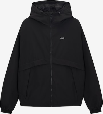 Pull&Bear Between-season jacket in Black: front