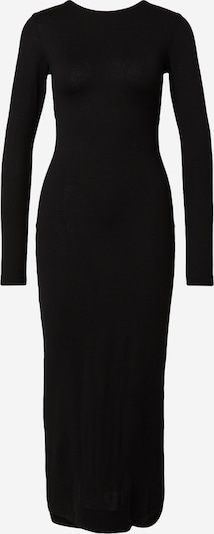 A LOT LESS Stickad klänning 'Caroline' i svart, Produktvy