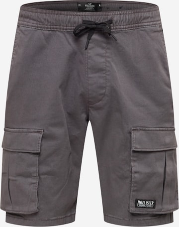 HOLLISTER - regular Pantalón cargo en gris: frente