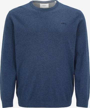 Pull-over s.Oliver en bleu : devant