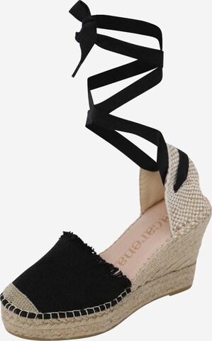 MACARENA Официални дамски обувки в черно: отпред