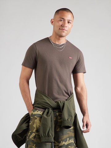 LEVI'S ® Μπλουζάκι σε καφέ: μπροστά