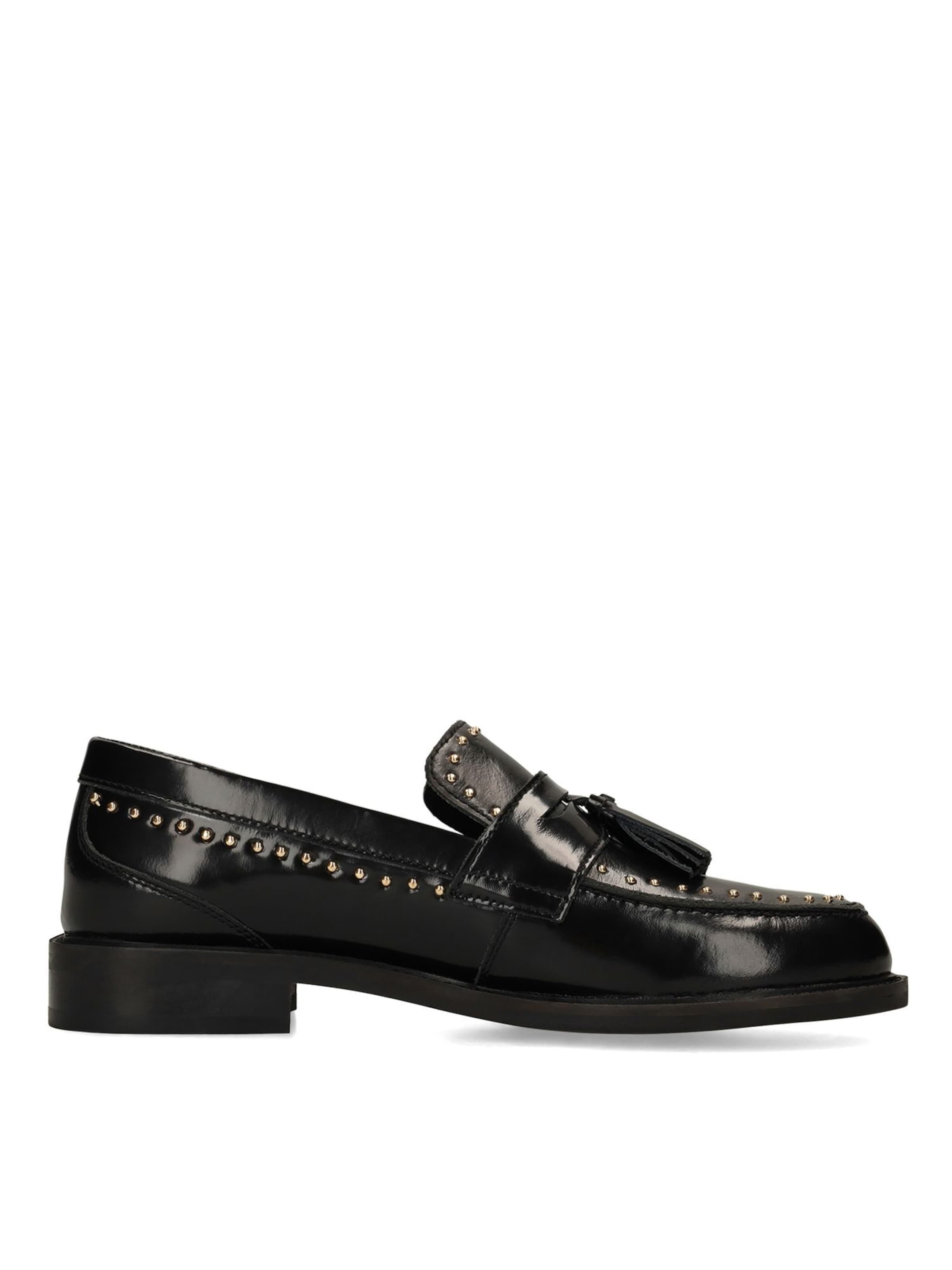 Chaussure basse MANFIELD en noir : devant