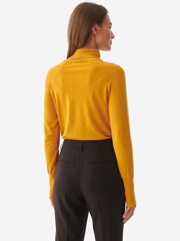 TATUUM Pullover 'Nekoki 1' in Gelb